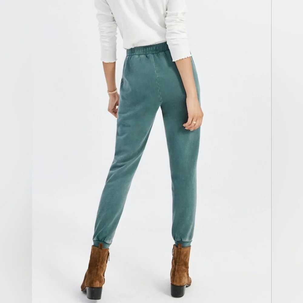 NWT SOMETHING NAVY | Tie Waist Joggers M/L - Picture 5 of 6